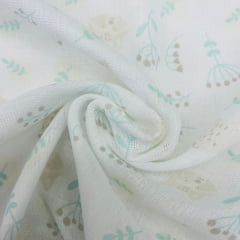 Fralda Dupla Raposinha Minimalista 80x80cm FIND 