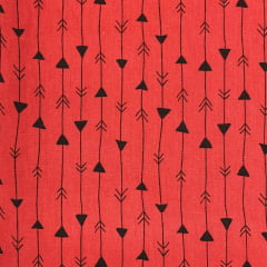 Tricoline Flechas Fundo Vermelho  FIND
