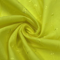 CORTE 0,80x1,50m Layse Broderi Amarelo