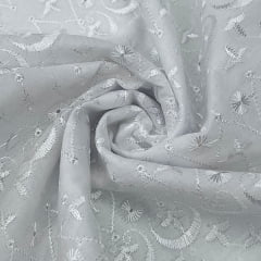 CORTE 0,60x1,50m Layse Broderi Branco