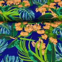 Viscose Orquídea Tropical MALUCA 