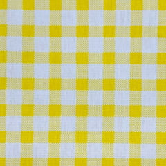 Tricoline Xadrez Amarelo Vichy