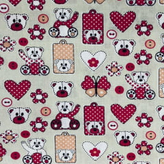 Tricoline Ursos do Amor PROMO