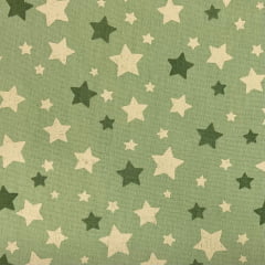  Tricoline Estrelas Hora da Soneca Verde PROMO