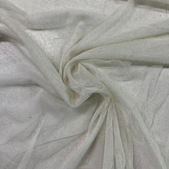 Tule Glitter Marfim MALUCA