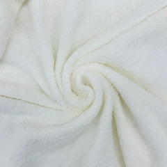 Atoalhado de Algodão Aveludado Premium Off White MALUCA