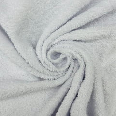 Atoalhado de Algodão Aveludado Premium Branco  MALUCA