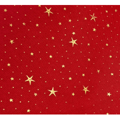 CORTE 0,90x1,50cm Toalha Natal Vermelha Estrela Brilhante Dourado CORTE 0,90x1,50cm Toalha Natal Vermelha Estrela Brilhante Dourado