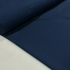 CORTE 0,70x1,50cm Alfaiataria Risca Azul Marinho