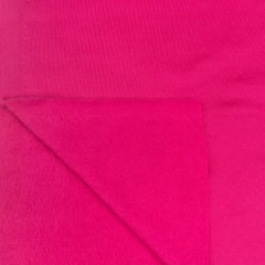 CORTE 0,90x1,50cm Helanca Flanelada Rosa Pink  