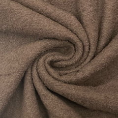 CORTE 0,50x1,60cm Atoalhado de Algodão Marrom Chocolate 