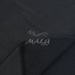 CORTE 0,70x1,60cm Helanca Flanelada Preta 