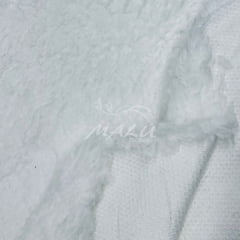 CORTE 0,40x1,60cm Carneirinho Branco Neve Premium 