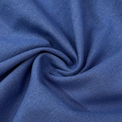 CORTE 0,70x1,40m Linho Misto Azul Caribe
