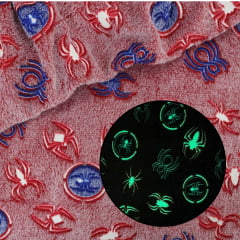 Fleece Brilha no Escuro Homem Aranha RRR