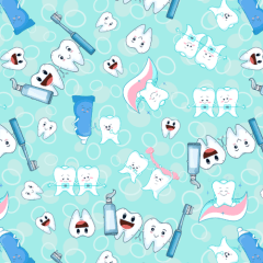 CORTE 0,50x1,50cm Tricoline Dentes Brilhantes