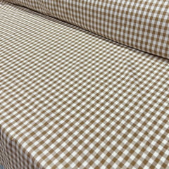 CORTE 0,90x1,50cm Oxford Xadrez Micro Bege