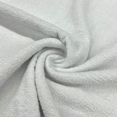 CORTE 0,60x1,40cm Atoalhado de Algodão Branco