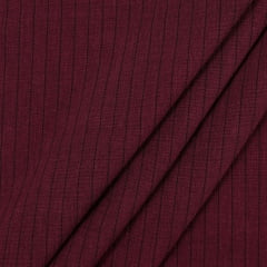 CORTE 0,80x1,50cm Alfaiataria Risca de Giz Linho Bordô