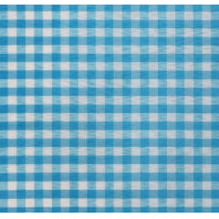 Xadrez Poliéster Médio Azul Piscina RRR