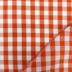 Oxford Xadrez Pequeno Laranja RRR