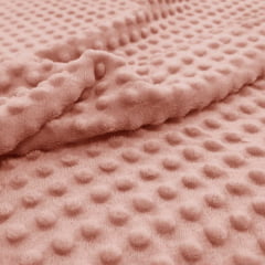 Fleece Pipoquinha Rosa Pêssego RRR Fleece Pipoquinha Rosa Pêssego RRR