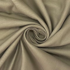 CORTE 0,40x1,50cm Sarja Leve de Algodão Caqui