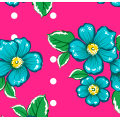Chitinha Floral no Pink RRR