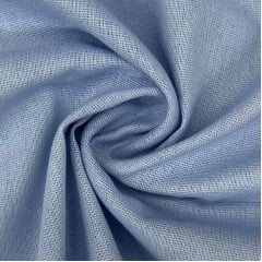 CORTE 0,50x1,50cm Linho Misto Azul Bebê CORTE 0,50x1,50cm Linho Misto Azul Bebê