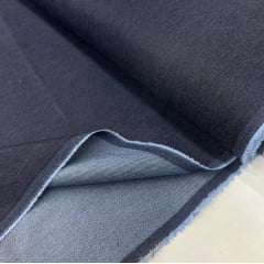CORTE 0,80x1,40cm Brim Jeans Calvin Dark com Elastano