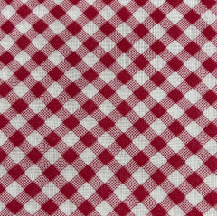 Chitinha Xadrez Diagonal Vermelho