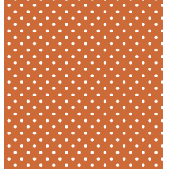 CORTE 0,50x1,50cm Tricoline Poa Pequeno Laranja