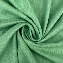 Linho Misto Verde Menta RRR Linho Misto Verde Menta RRR