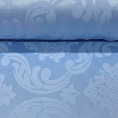 CORTE 0,70x2,80cm Tecido Jacquard Azul Claro CORTE 0,70x2,80cm Tecido Jacquard Azul Claro