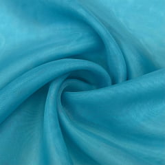 CORTE 0,90x3,00cm Voil Azul Turquesa CORTE 0,90x3,00cm Voil Azul Turquesa