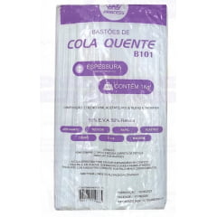 Pacote de Bastão de Cola Quente Fina 1kg 7mm