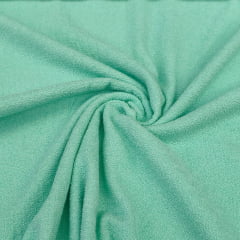 Atoalhado de Algodão Verde Água Atoalhado de Algodão Verde Água
