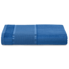 Toalha Lavabo Azul  para Ponto Cruz Dohler 