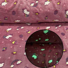 Fleece Brilha Unicórnios 