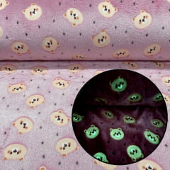 Fleece Brilha Ursinhos Fofos