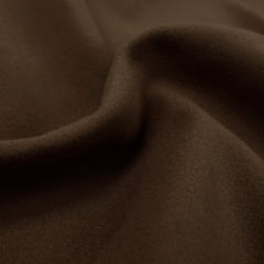 Tecido Lã Batida Marrom Chocolate 