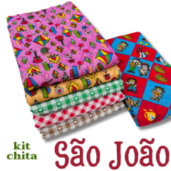 Kit Chita de São João 6 Cortes de 50x140cm