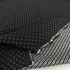 Bengaline Jacquard Preto