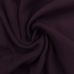 Tecido Crepe de Seda Canelado Vinho Tecido Crepe de Seda Canelado Vinho