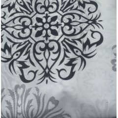 Tergal Brasão Preto e Cinza MALUCA