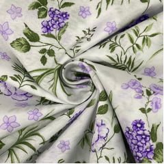 Tergal Flores Violeta 