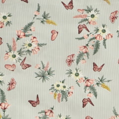 Microfibra Borboletas & Flores 2,40m 
