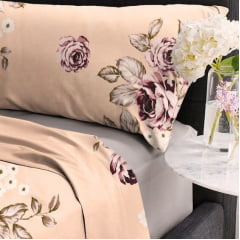 Microfibra Floral Beleza Suave 2,40m 