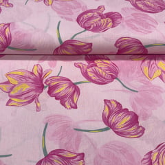 Percal 150 Fios Flor De Algodão