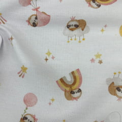 Flanela Cueiro Digital Preguiçinhas dos Sonhos Flanela Cueiro Digital Preguiçinhas dos Sonhos